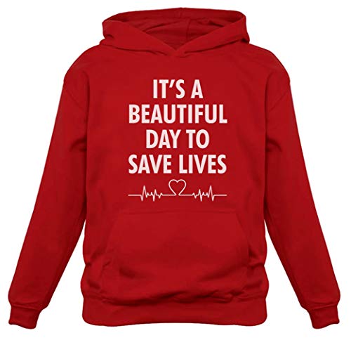 Tstars - It's a Beautiful Day to Save Lives Gift for Nurse Hoodie