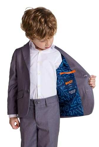 Opposuits Daily Suits for Boys Aged 2-8 Years - Casual Deep Color - Slim Fit - Including Blazer Jacket & Pants4