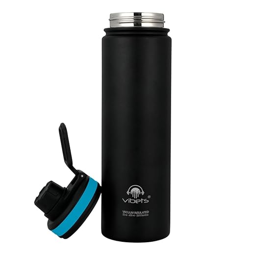 Garrafa Térmica Portåtil Garrafa Térmica Sport Vibets Hydro 650Ml