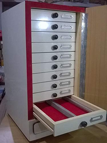 Brand New Yantra Wooden Microscope Prepared Slide Storage Cabinet for 1000 Slides