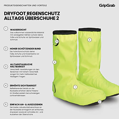 GripGrab Dryfoot 2nd Edition Überschuhe für Fahrradfahrer