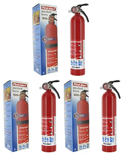 First Alert 2-1/2 lb. Fire Extinguisher For Household OSHA/US Coast Guard Agency Approval