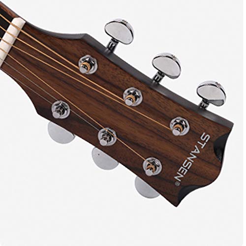 Single Board Acoustic Guitar Electric Box Beginner Guitar 41 Inch Unisex Electric Bass Guitars (Color : Retro Color Size… - Les Beatles, Paul McCartney, John Lennon, RIngo Starr, George Harrison Single Board Acoustic Guitar Electric Box Beginner Guitar 41 Inch Unisex Electric Bass Guitars (Color : Retro Color Size… – Image 4