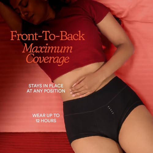 Image of Mahina DeepSleep Period Panty for Heavy Flow, Reusable Period Underwear for Sleeping, Leak-Proof for Up to 12 Hours, No Pads Required