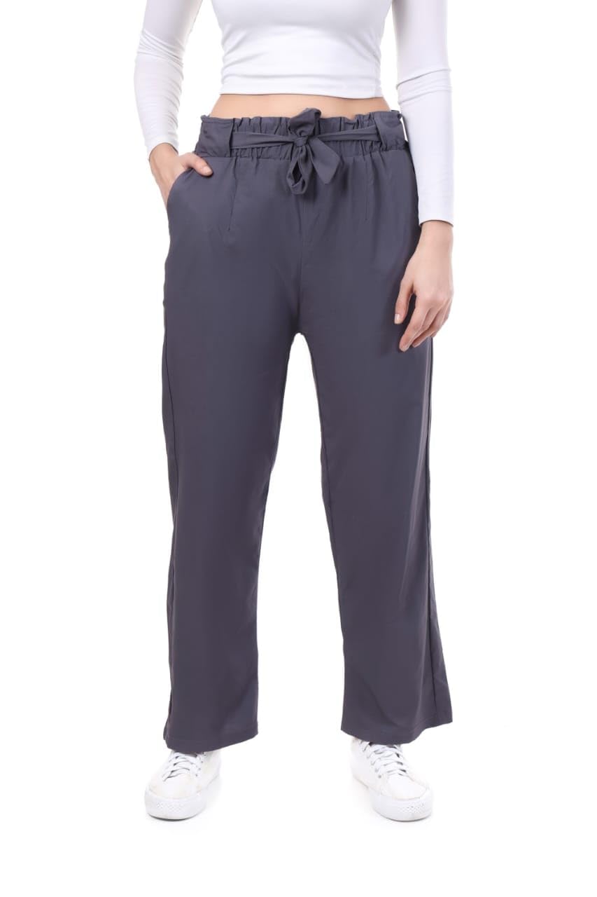 Women Cotton Knot Pant-image-19