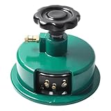 FUZIDDN 100 Sqcm Fabric GSM Cutter - High Precision Circular Sample Cutter for Textile Weight Testing - 100cm2 Disk Sampler - For Cotton, Wool, Paper & Carpet