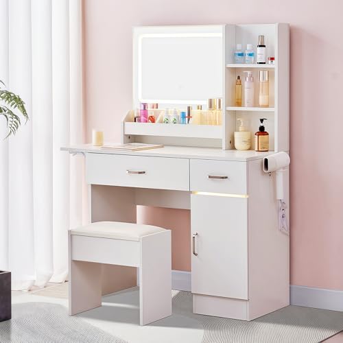 Songvas Tocador de Maquillaje con Espejo