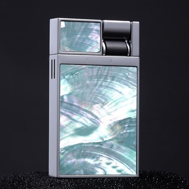 Encendedor Metálico Ultra Delgado Portátil Butano miniatura 1