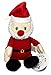 Glory To Dog Christmas Plush Squeaker Santa Dog Toy for Small and Medium Size Dogs