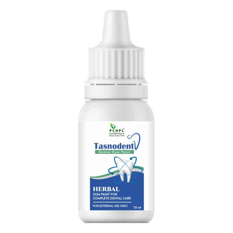 PCHPL Wellness Tasnodent Dental Gum Paint | Dental Care from Bleeding Gums and Bad Breath | 12 Ayurvedic Herbs for Strong Teeth & Gum Pain Relief | 10ml Gum Paint for Women and Men (Pack of 3) (B0BMKL5S1S) Amazon Price History, Amazon Price Tracker