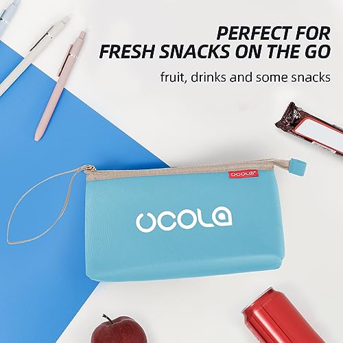 Small Insulated Cooler Bag Snack Bag Freezable Lunch Bag, Perfect for Yogurt, Snacks, and Short Trips