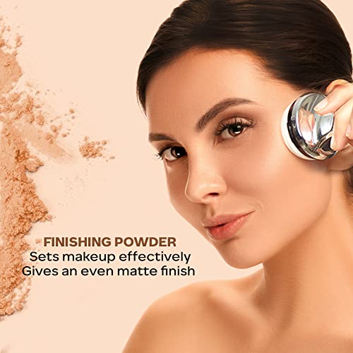 FACES CANADA Ultime Pro Mineral Loose Powder - Natural Beige 05, 7g| Light-Medium Coverage | Soft Luminous Glow | Flawless Makeup Setting Powder |... - Image 5