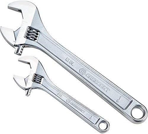 Crescent Tool Wrench Set 2Pc Adjustable