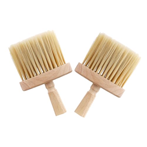SOESFOUFU 2pcs Soft Bristle Cleaning Brush Scrub Brush Handle Dust Cleaning for Bathroom Window Track Groove Bench Duster