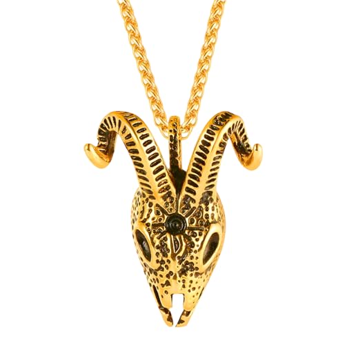 Collier memento mori argent pendentif crâne homme symbole de force et de temps