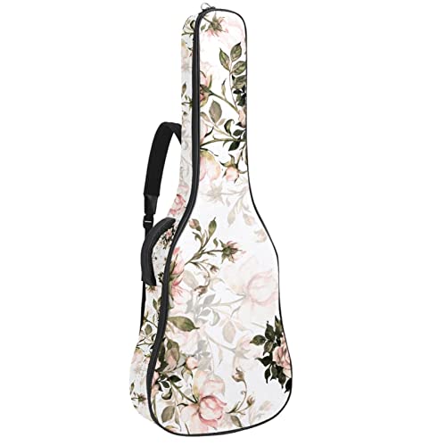 Sac à dos guitare acoustique imperméable 42.9 in avec organiseur amovible