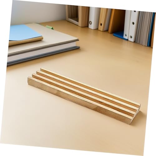 Base de dominó de madera con soporte antideslizante miniatura 7