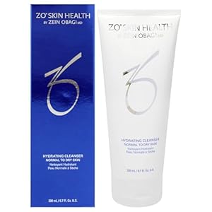 ZO Skin Health Hydrating Cleanser Normal to Dry Skin for Unisex – 6.7 oz Cleanser