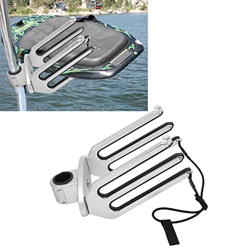 Surfplankrek voor Boot, CNC Geborsteld Aluminium Wakeboard Toren Houder Kneeboard Rack, Towers Wakeboard Rack Verstelbare Jachtaccessoires voor Boot(Geschikt voor pijpdiameter: 63 mm-68 mm) - Image 5