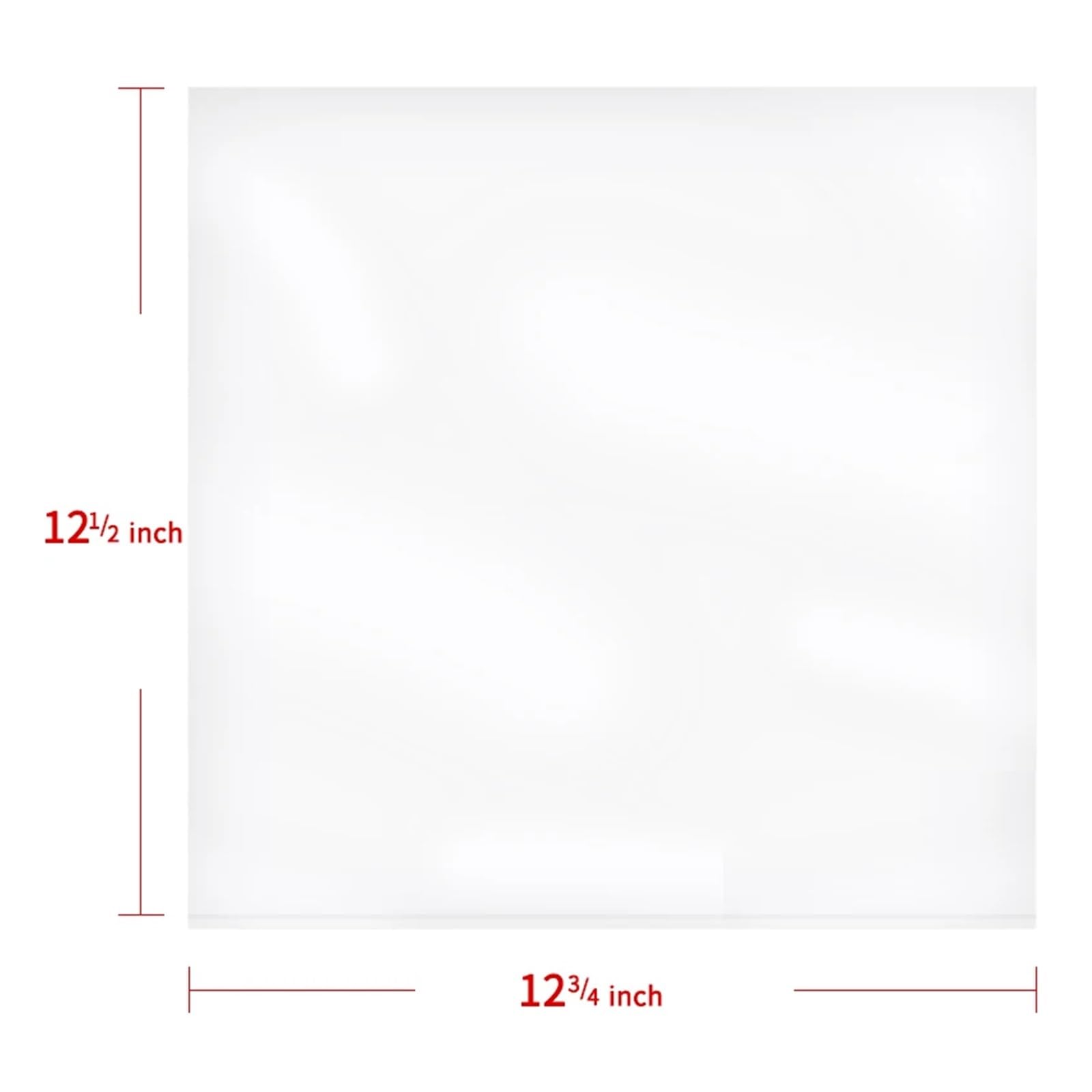 30 Fundas Exteriores de plástico Resistentes con Parte Superior Abierta y Plana for Discos de Vinilo de 12 Pulgadas, Dobles o Plegables Fundas para Discos De Vinilo