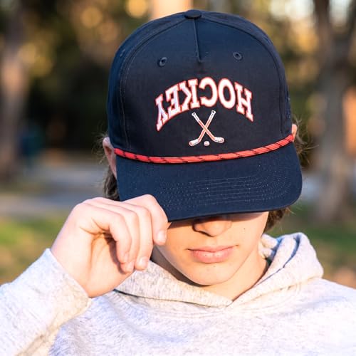 Image of ChalkTalkSPORTS Hockey Hat - Rope or Trucker - Youth & Adult