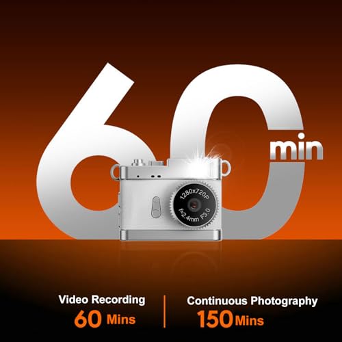 Cámara Digital Compacta Mingzhe 1080P Blanco miniatura 3