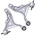 Detroit Axle - Front End 10pc Suspension Kit for 2001-2007 Volvo S60 V70, 2 Lower Control Arms, 2 Lower Ball Joints, 2 Outer Tie Rods, 4 Front Rear Sway Bars, 2002 2003 2004 2005 2006 Replacement