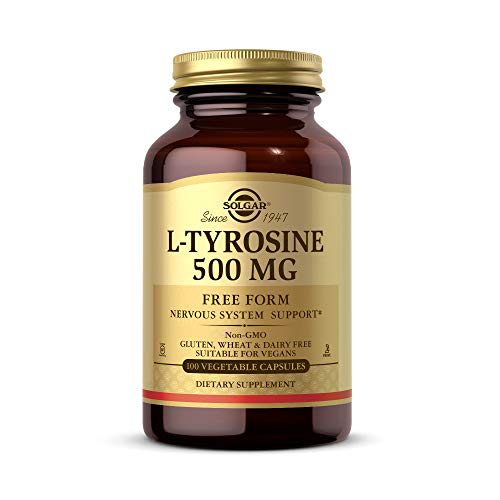 Solgar L-Tyrosine 500 mg Vegetable Capsules