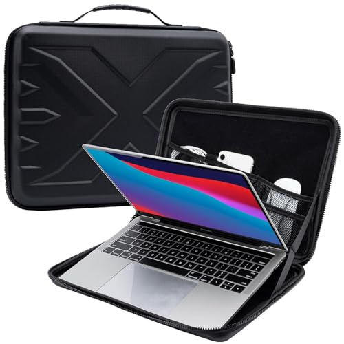 TYTX Housse Compatible avec MacBook Air/Pro 13-14 Pouces EVA Housse de Protection pour Microsoft Surface ou Chromebook - Dell Inspiron 13 XPS - Samsung, Laptop...