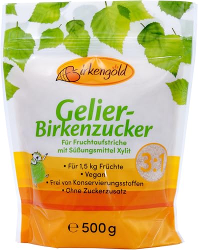 Birkengold Gelier Birkenzucker 6x500g