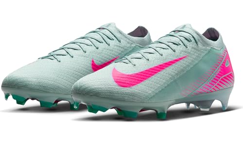 Nike Mercurial Vapor 16 Elite FG Low-Top Soccer Cleats (FQ1457-301, Ocean Cube/Pink Blast)2