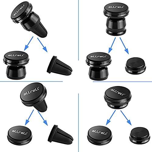 Supporto magnetico auto, aLLreli 4 in 1 universale...