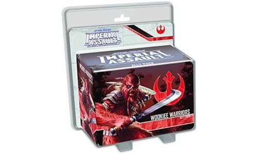 Star Wars Imperial Assault Board Game Wookiee Warriors ALLY PACK - Epic Sci-Fi Miniatures Strategy Game for Kids and Adults, Ages 14+, 1-5 Players, 1-2 Hour Playtime, Made by Fantasy Flight Games