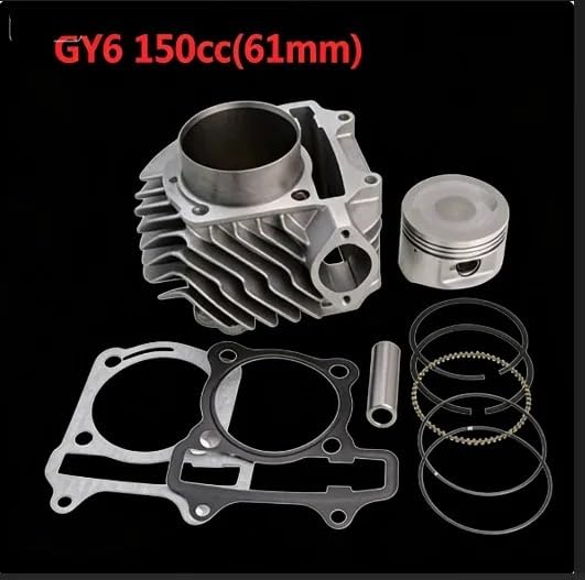 Kit de culata GY6-B de 62.5mm para motor big bore de ATV y UTV 2