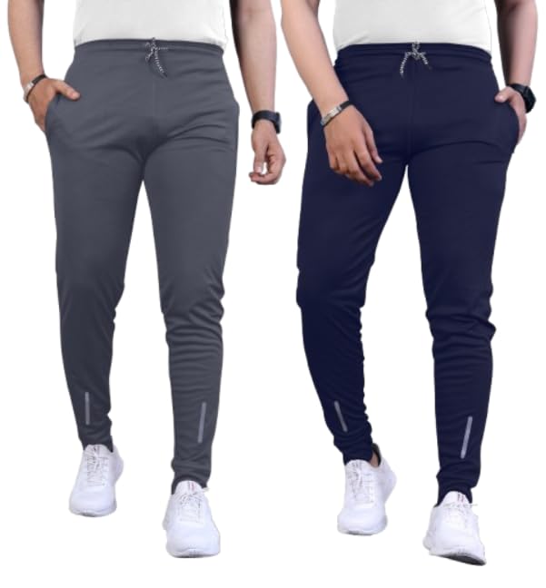 Men's Cotton Blend Track Pants for Active Lifestyles, Stylish Design Comfortable and Versatile Active Wear Combo-picture-52