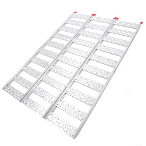 Rampas Plegables de Aluminio 76x50 Pulgadas para Motos y UTV miniatura 1
