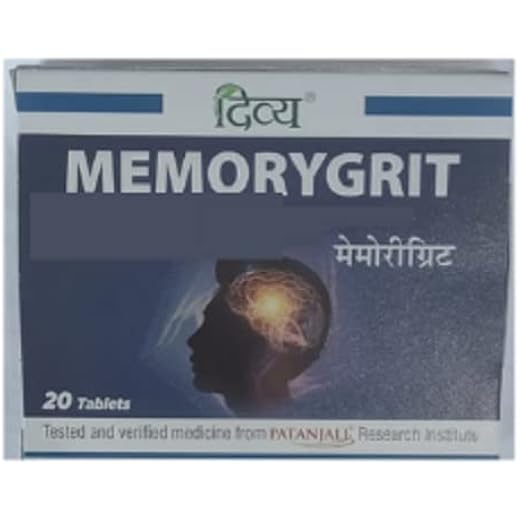 Patanjali Memorygrit Tablets 20ct
