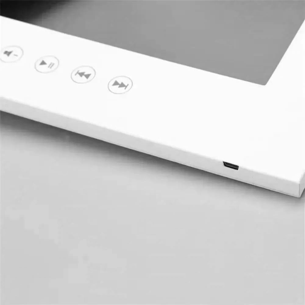 7 "LCD Video Book Card Birthday Gift Reg Regalo Music Caricamento Foto Video Invito di Nozze Frame Digitale