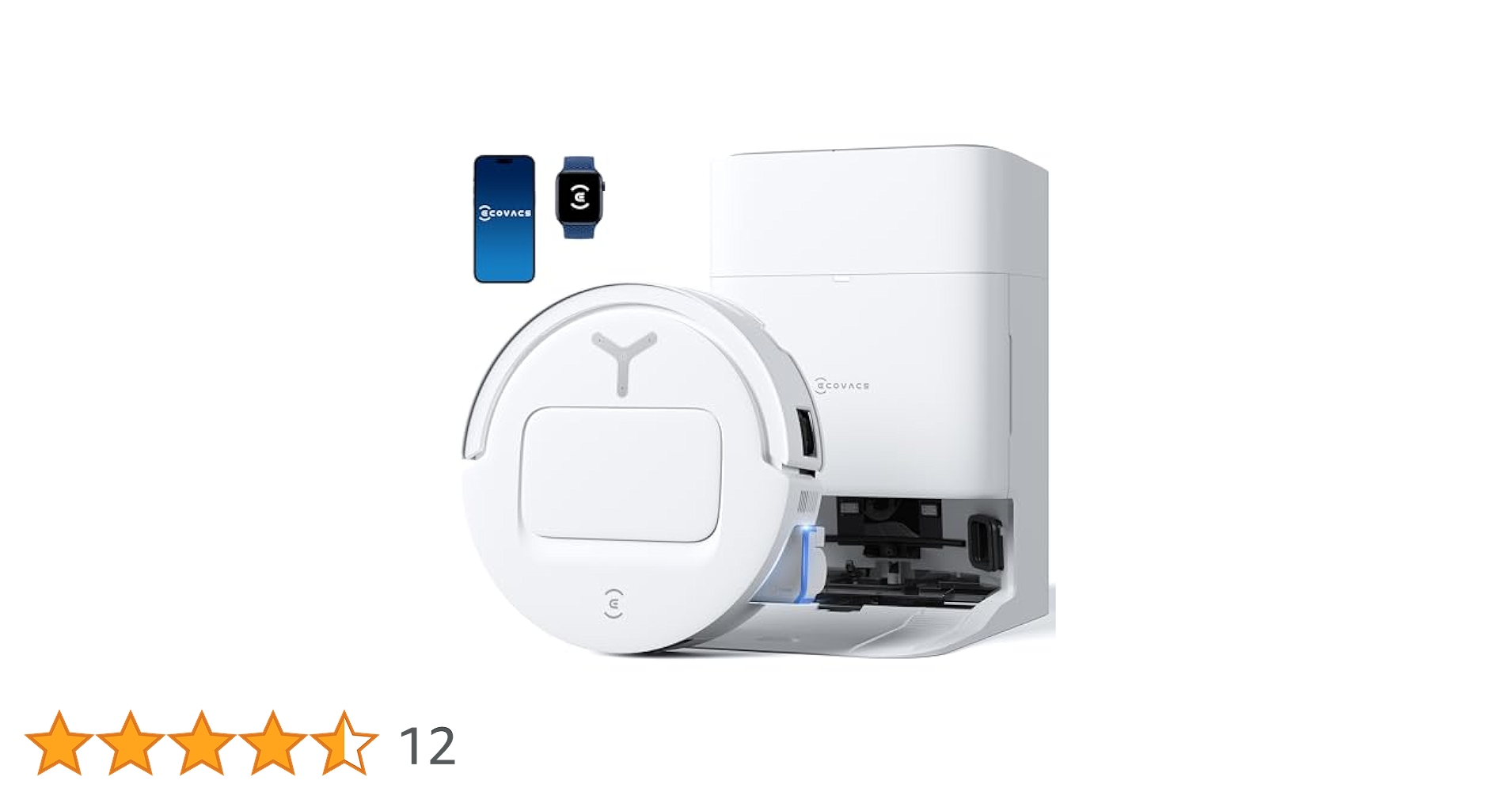 Amazon | 【2025最新 ローラー式強力モップ】ECOVACS (エコ
