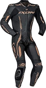 Ixon Vortex 2 skórzany kombinezon dla mężczyzn, czarny/biały