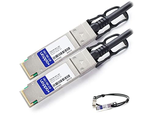 Addon 720199-B21-AO 40GBase-CU Direct Attach Cable - QSFP+ to QSFP+ - 10 ft - twinaxial - Passive