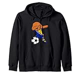 dabbing barboncino cane bosnia erzegovina calcio bosniaca felpa con cappuccio