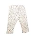 Natures Purest - Leggings 100% cotone biologico Woodland Friends, 0-3 mesi