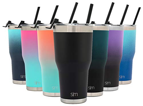 Simple Modern 30oz Cruiser Tumbler with Straw & Closing Lid Travel Mug Gift