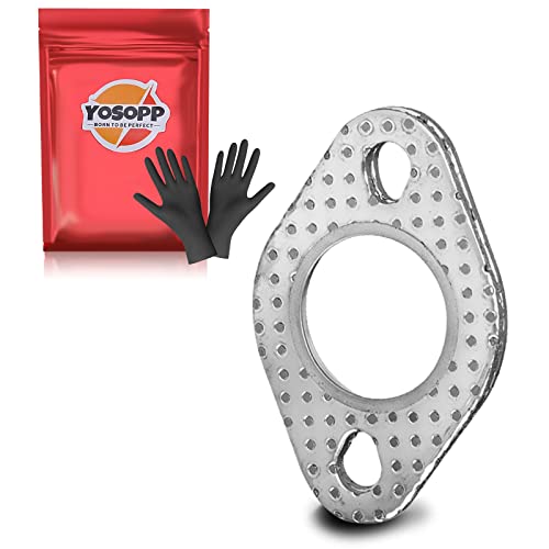 GY6 Exhaust Gasket - 50cc 70cc 90cc 110cc 125cc 150cc Scooters ATVs - GMB139 Engine Moped Quad - Dune Buggy Go Karts - Taotao Sunl Coolster Jonway Roketa Sandrail