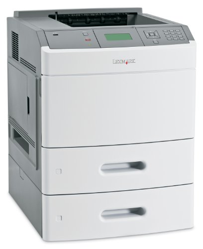 Image of Lexmark T654DTN Mono Laser Printer 50 Ppm Duplex Network & USB XTR Drawer