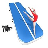 colchoneta inflable aire 【Inflado rápido】 Airtrack se puede inflar fácilmente con la bomba de aire equipada. ① Apunte la bomba de aire a la válvula de aire. ② Conecte la alimentación y luego la pista de aire se infla rápidamente.
