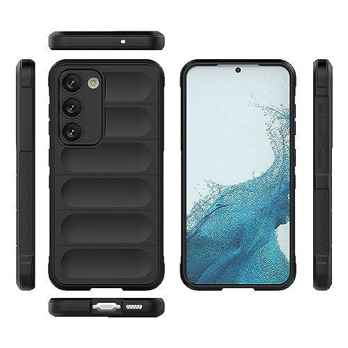 Image of Amazon Brand- Solimo Basic Case for Samsung Galaxy S23 5G (Silicone Black)