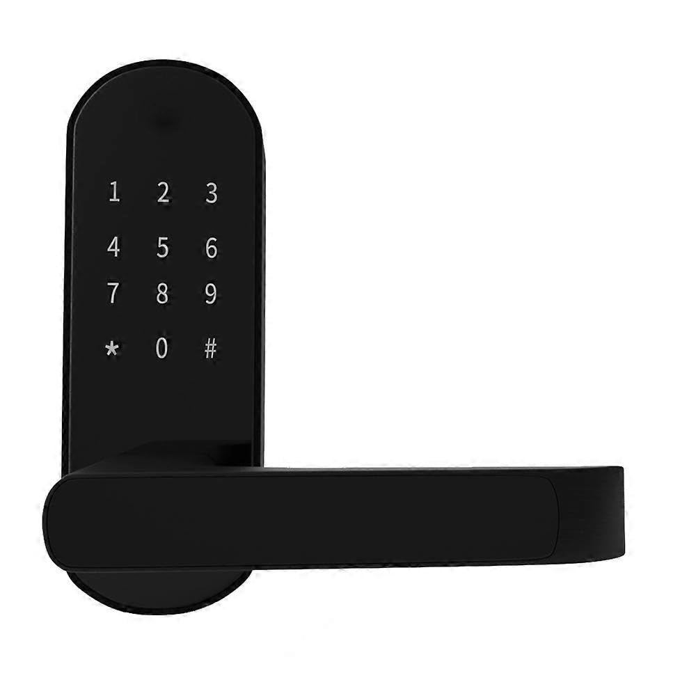 Inteligentny zamek do drzwi Bluetooth z blokadą Ttlock, elektroniczny zamek do drzwi z kodem cyfrowym WiFi, karta RFID, ładowanie micro USB