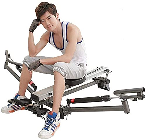 Image of Equipment Home Gym Home Rowing Machine Model Rowing Machine Fitness Cardio Workout with 12-Level Manual Resistance Control Max User Weight 1